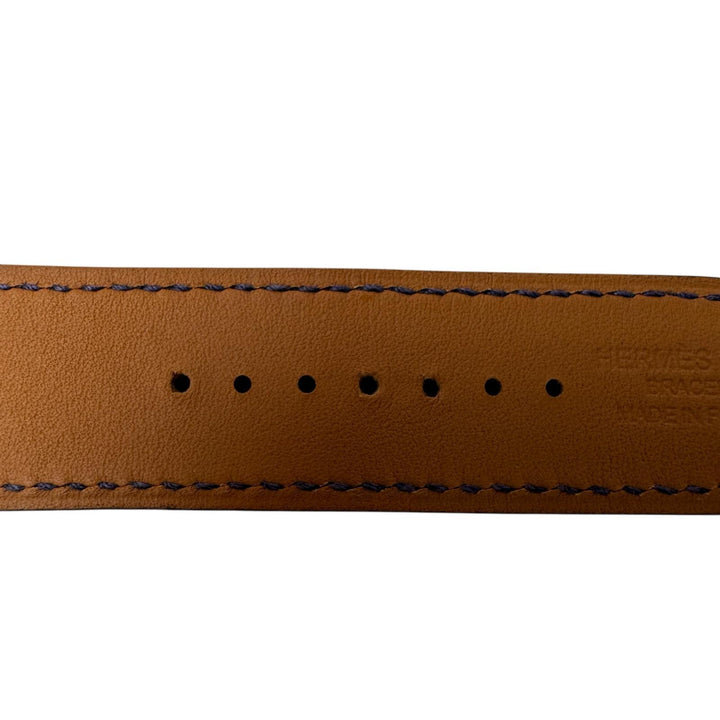 美品 エルメス HERMES アップルウォッチバンド 44㎜ Y刻印 ネイビー