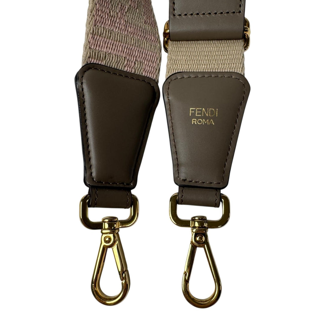 フェンディ FENDI FFロゴ キャンバス ショルダーストラップ レディース