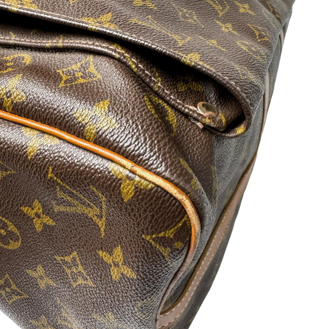 激レア ルイヴィトン LOUIS VUITTON モノグラム ヴィンテージ ボストンバッグ USA製 斜めがけ クロスボディ レディース