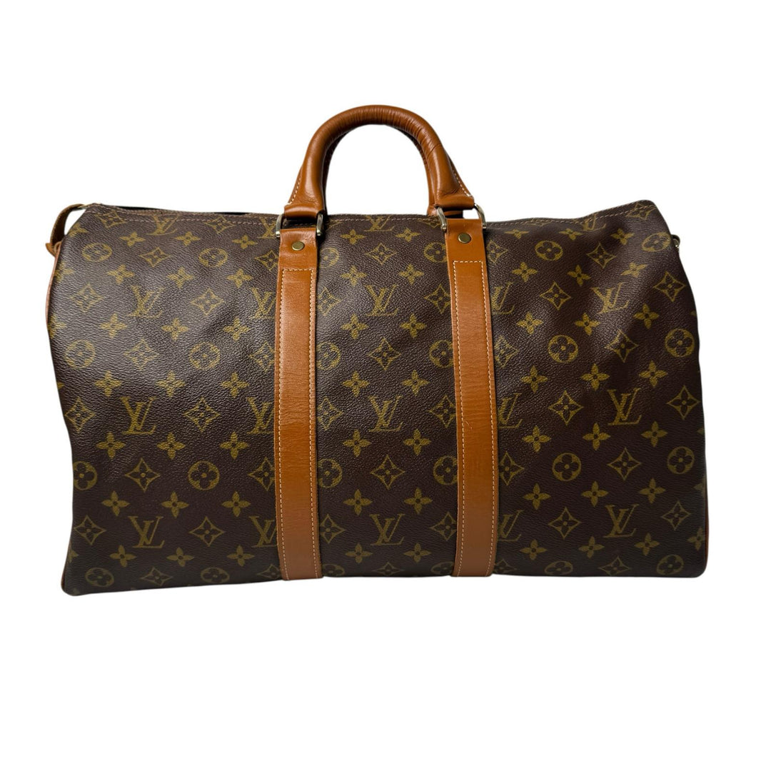 激レア ルイヴィトン LOUIS VUITTON モノグラム ヴィンテージ ボストンバッグ USA製 斜めがけ クロスボディ レディース