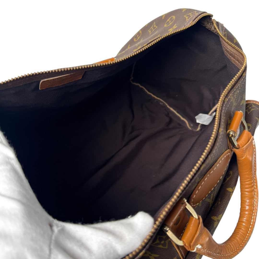 激レア ルイヴィトン LOUIS VUITTON モノグラム ヴィンテージ ボストンバッグ USA製 斜めがけ クロスボディ レディース