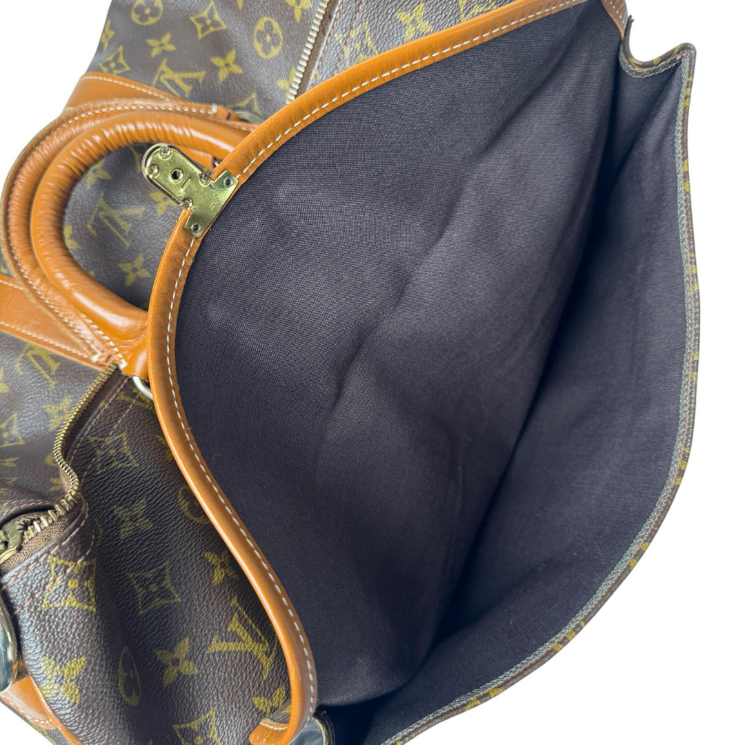 激レア ルイヴィトン LOUIS VUITTON モノグラム ヴィンテージ ボストンバッグ USA製 斜めがけ クロスボディ レディース