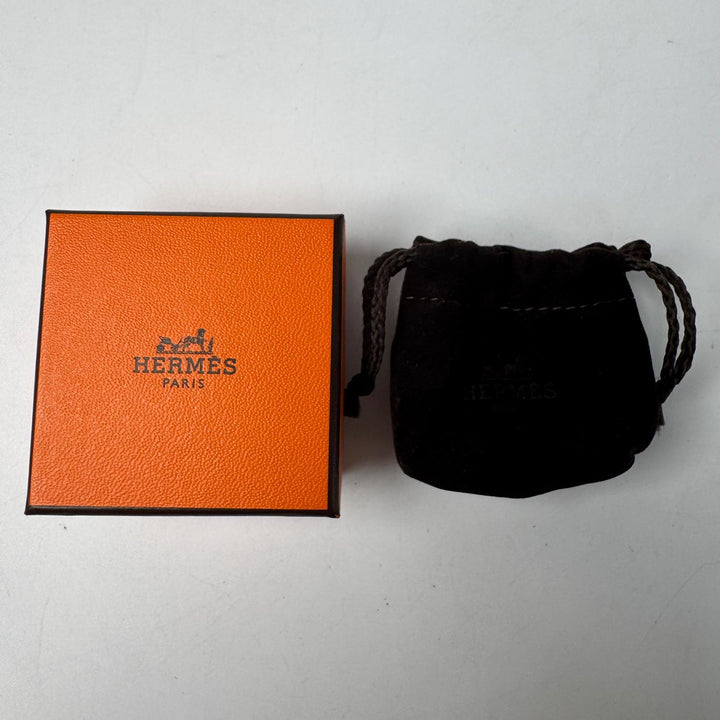 エルメス HERMES シェーヌダンクル スカーフリング シルバー レディース