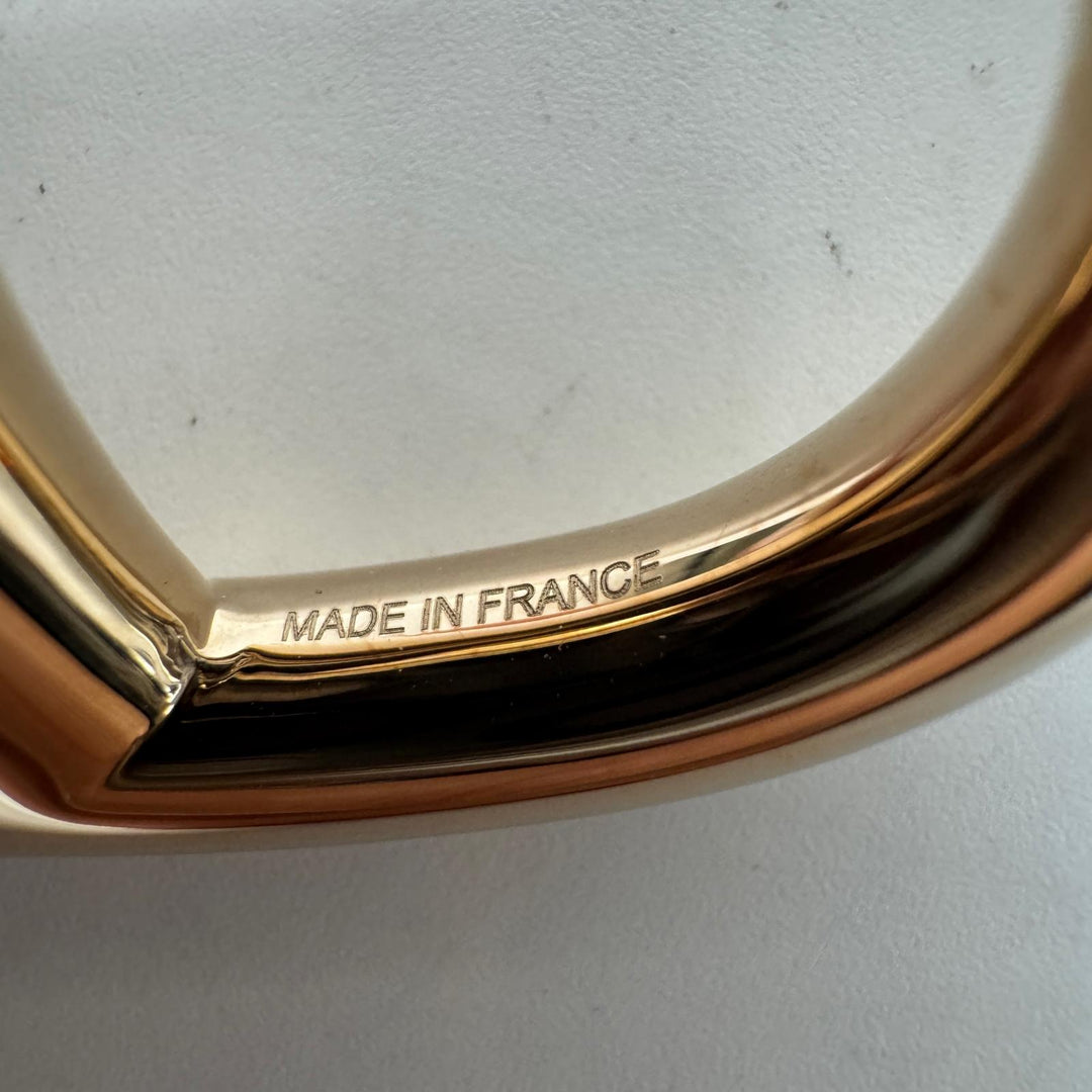 エルメス HERMES スカーフリング シェーヌダンクル ゴールド レディース