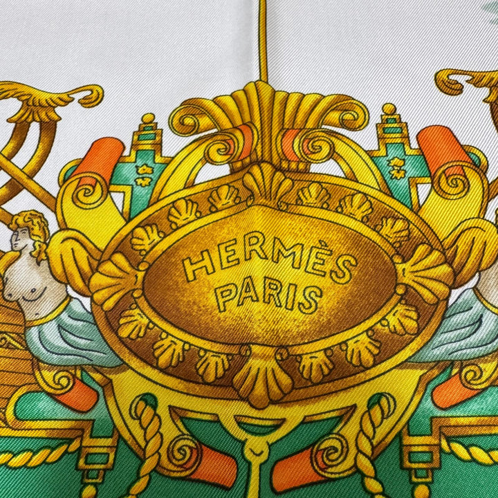 エルメス HERMES カレ90 Voiles de Lumière 光の帆船 スカーフ レディース