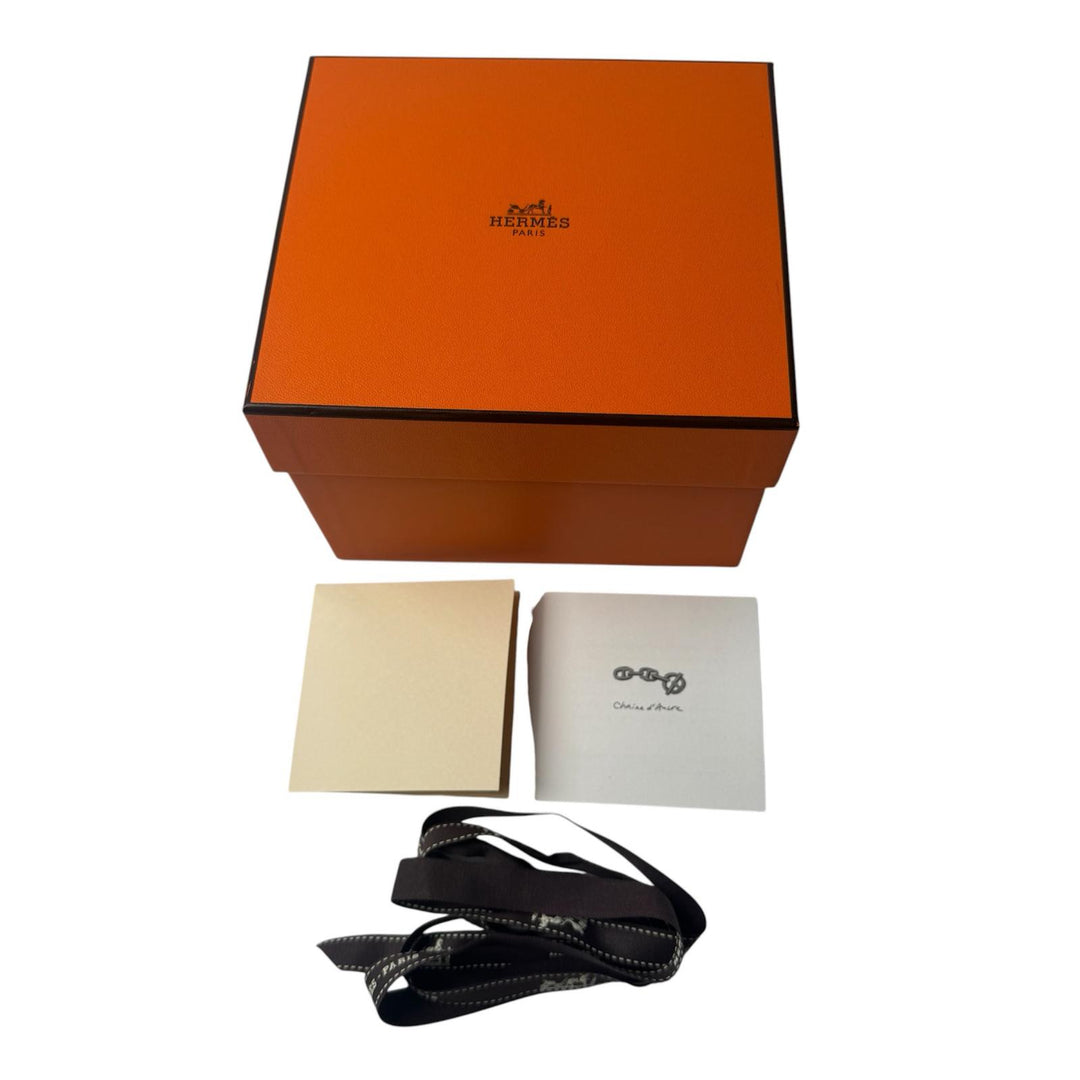 未使用 エルメス HERMES シェーヌダンクル マグカップ プラチナ P004134P レディース