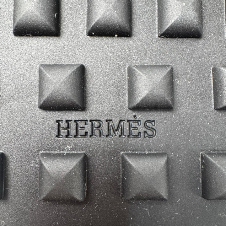 エルメス HERMES MIX ミュール サイズ36 レザー 黒 スリッポン H261143Z レディース