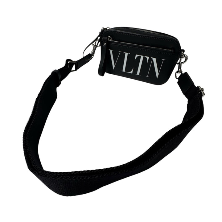 バレンティノガラヴァーニ valentino garavani ショルダーバッグ レザー ブラック 斜めがけ クロスボディ レディース