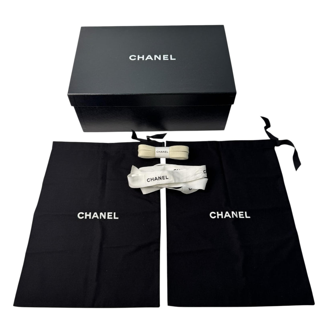 シャネル CHANEL ココマーク レザースニーカー G39978 サイズ36 レディース