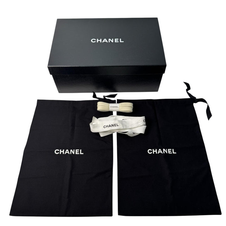 シャネル CHANEL ココマーク レザースニーカー G39978 サイズ36 レディース