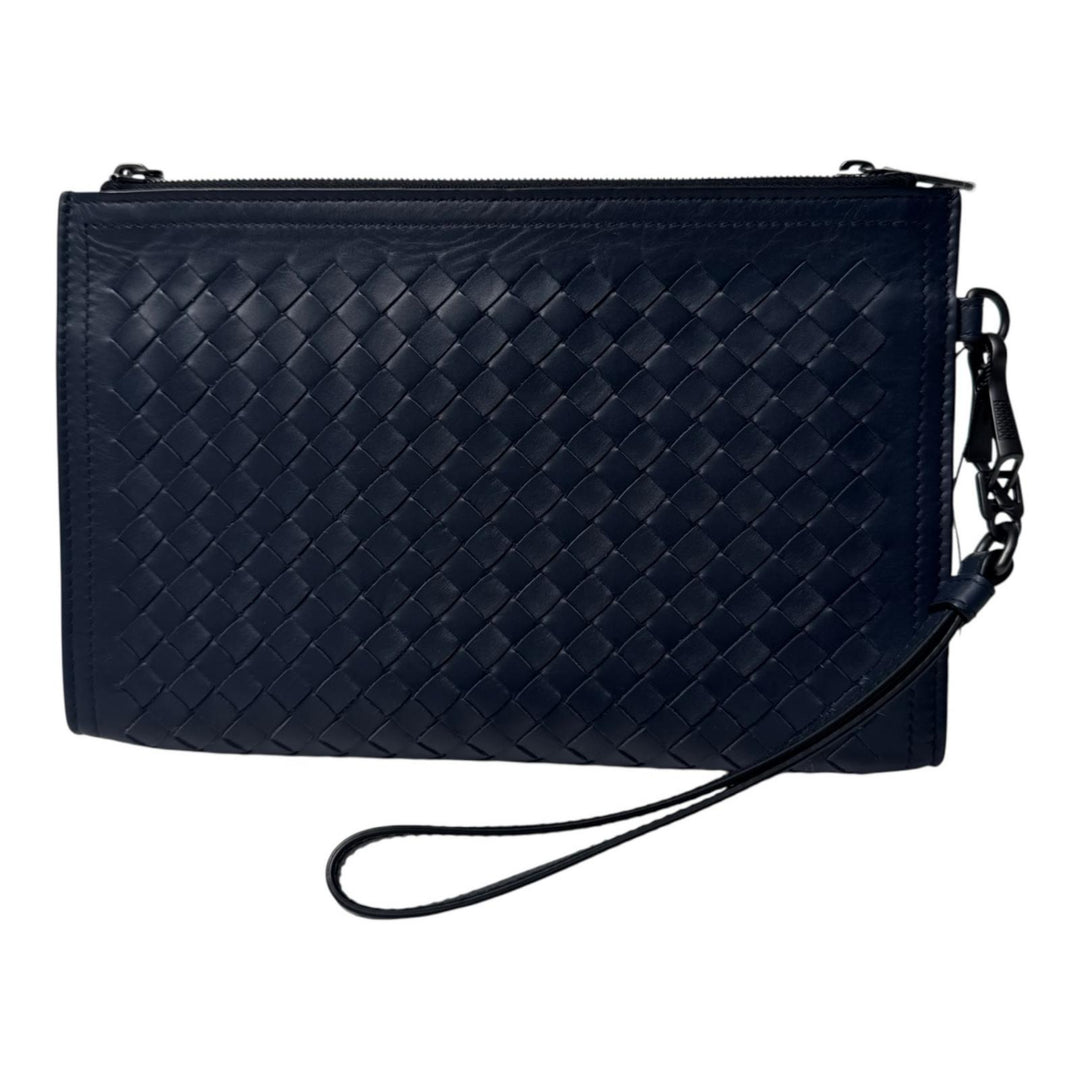 未使用 ボッテガヴェネタ Bottega Veneta イントレチャート クラッチバッグ セカンドバッグ メンズ