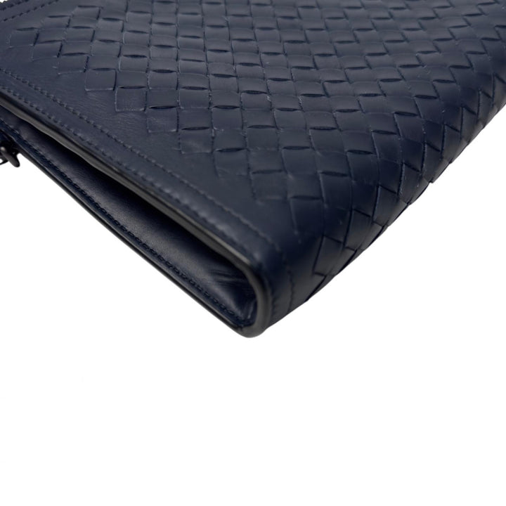 未使用 ボッテガヴェネタ Bottega Veneta イントレチャート クラッチバッグ セカンドバッグ メンズ