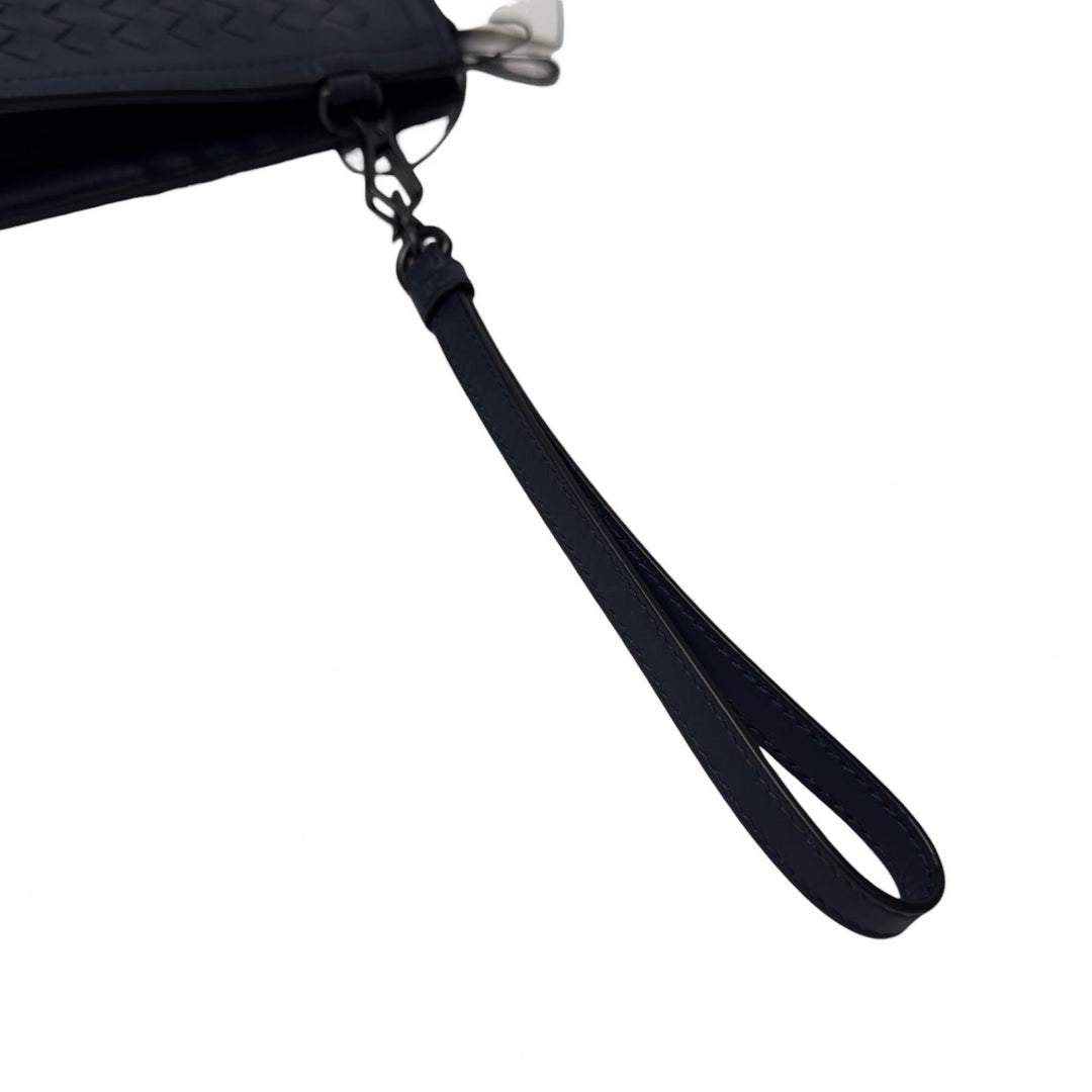未使用 ボッテガヴェネタ Bottega Veneta イントレチャート クラッチバッグ セカンドバッグ メンズ