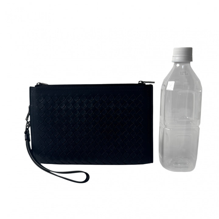 未使用 ボッテガヴェネタ Bottega Veneta イントレチャート クラッチバッグ セカンドバッグ メンズ