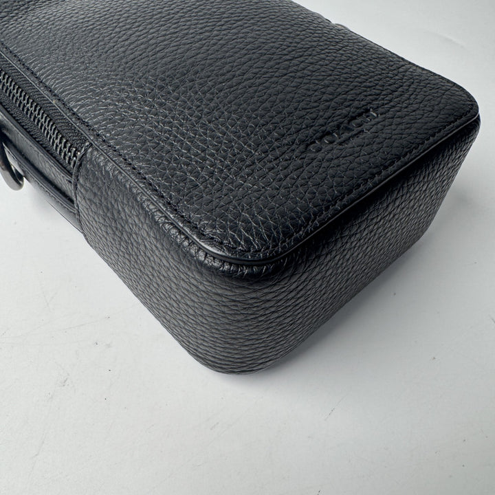 美品 コーチ COACH 2way ショルダーバッグ トップハンドル C3147 斜めがけ クロスボディ メンズ