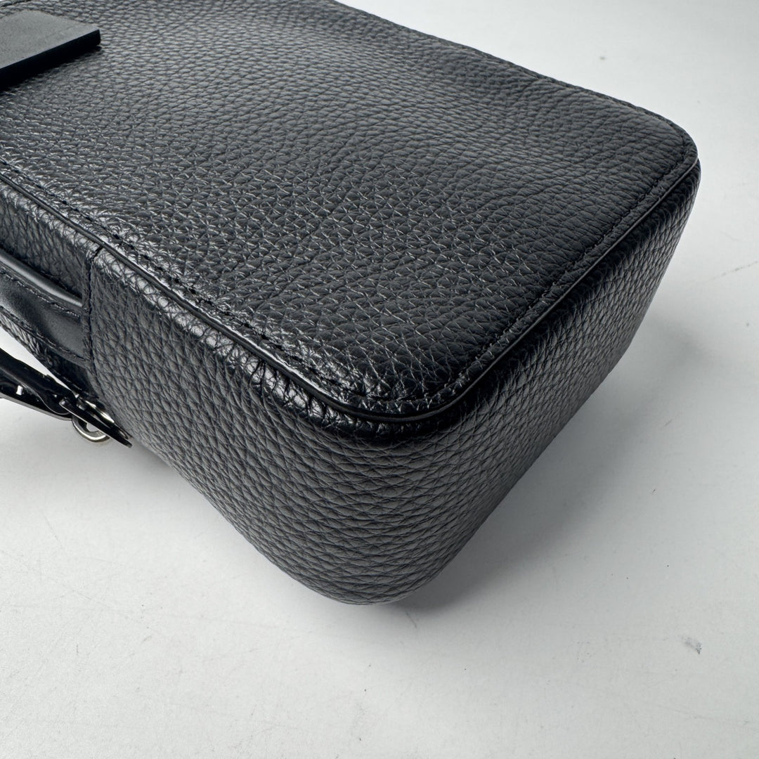 美品 コーチ COACH 2way ショルダーバッグ トップハンドル C3147 斜めがけ クロスボディ メンズ