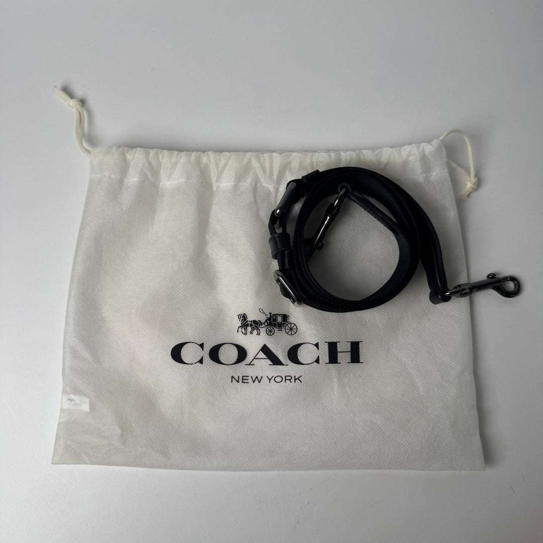 美品 コーチ COACH 2way ショルダーバッグ トップハンドル C3147 斜めがけ クロスボディ メンズ