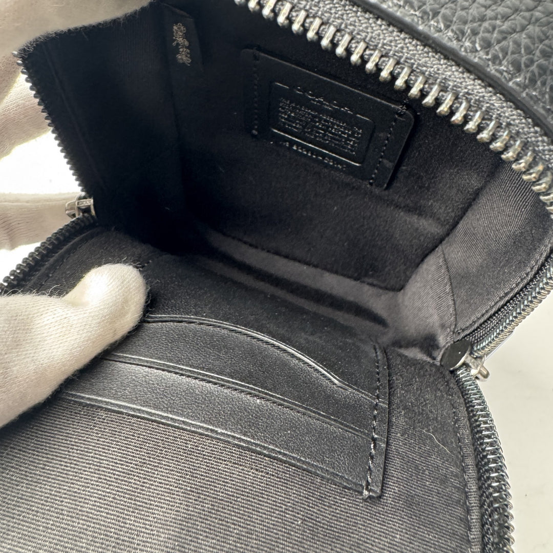 美品 コーチ COACH 2way ショルダーバッグ トップハンドル C3147 斜めがけ クロスボディ メンズ