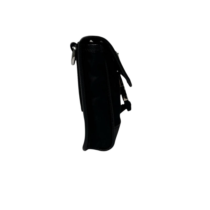 プラダ PRADA Re-Nylon サフィアーノレザー ミニ ショルダーバッグ メンズ