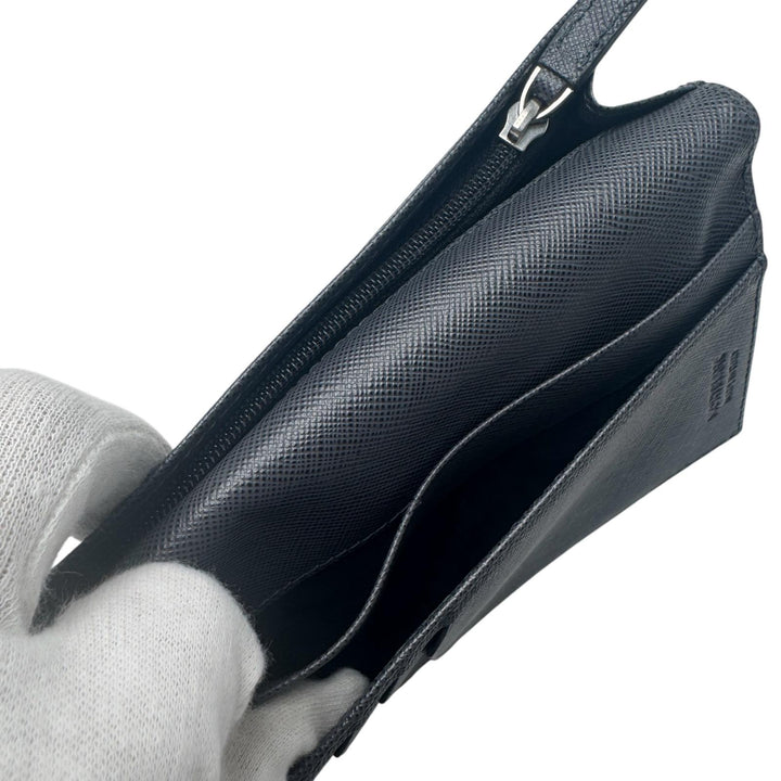 未使用 モンブラン MONTBLANC 長財布 レザー メンズ