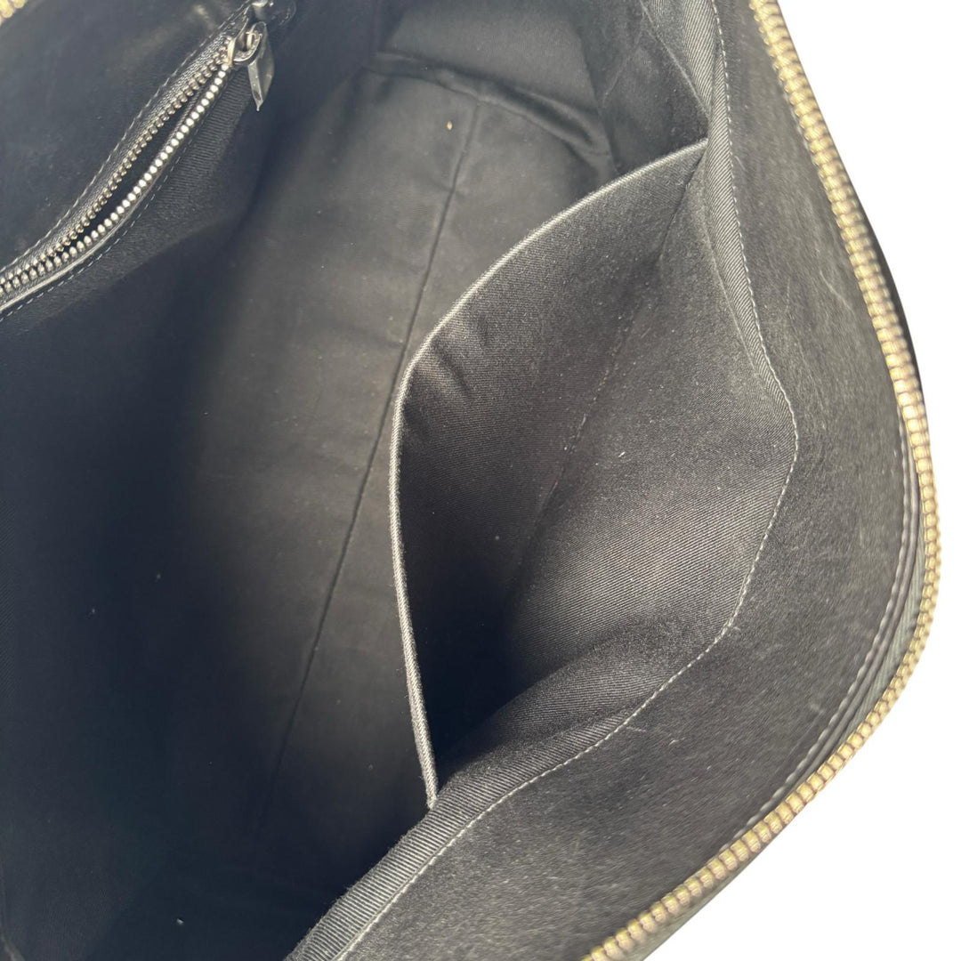 ドルチェアンドガッバーナ Dolce＆Gabbana D&G ヴィットリア カーフスキン 2way トートバッグ ブラック レディース