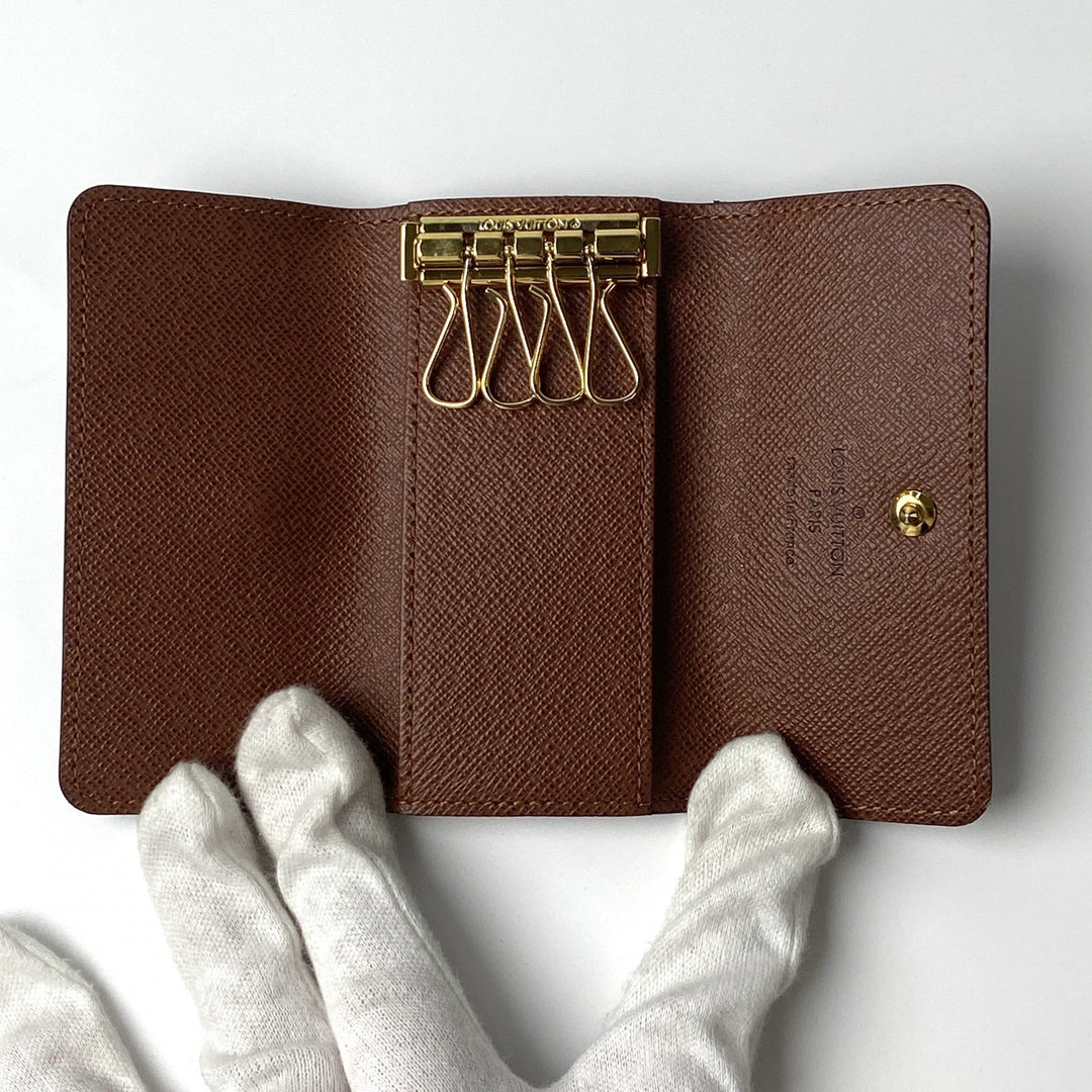 ルイ ヴィトン LOUIS VUITTON ミュルティクレ4 モノグラム 4連 キーケース IC メンズ レディース