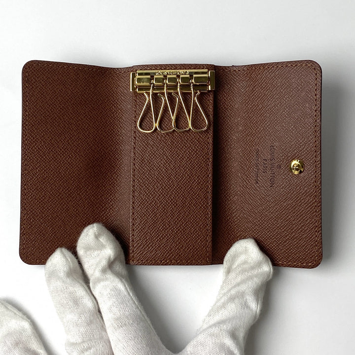 ルイ ヴィトン LOUIS VUITTON ミュルティクレ4 モノグラム 4連 キーケース IC メンズ レディース