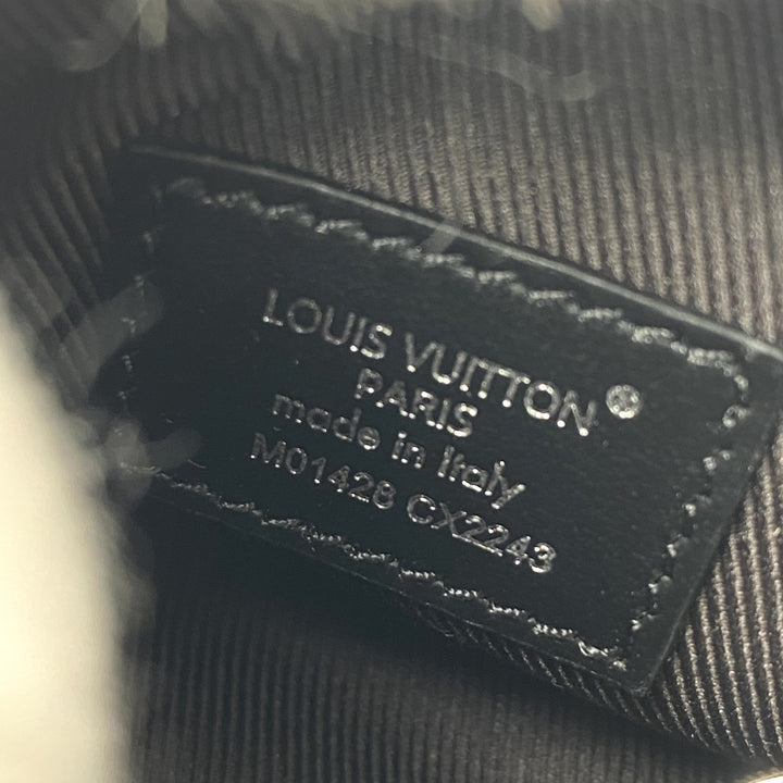 美品 ルイヴィトン LOUIS VUITTON レディース キーホルダー ミニキーポル メタリックミラー M01428