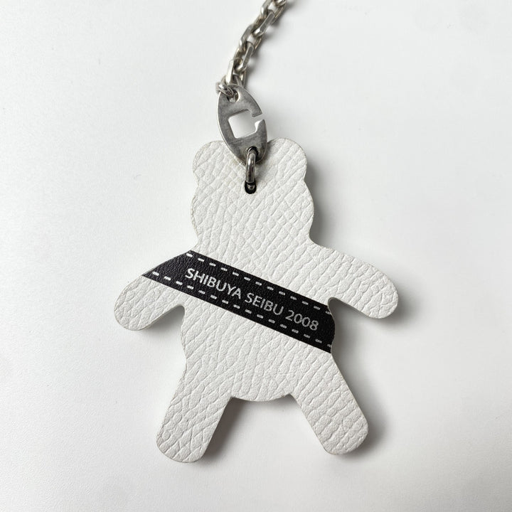 エルメス HERMES レディース クマ チャーム エプソン ホワイト 渋谷 西武 2008