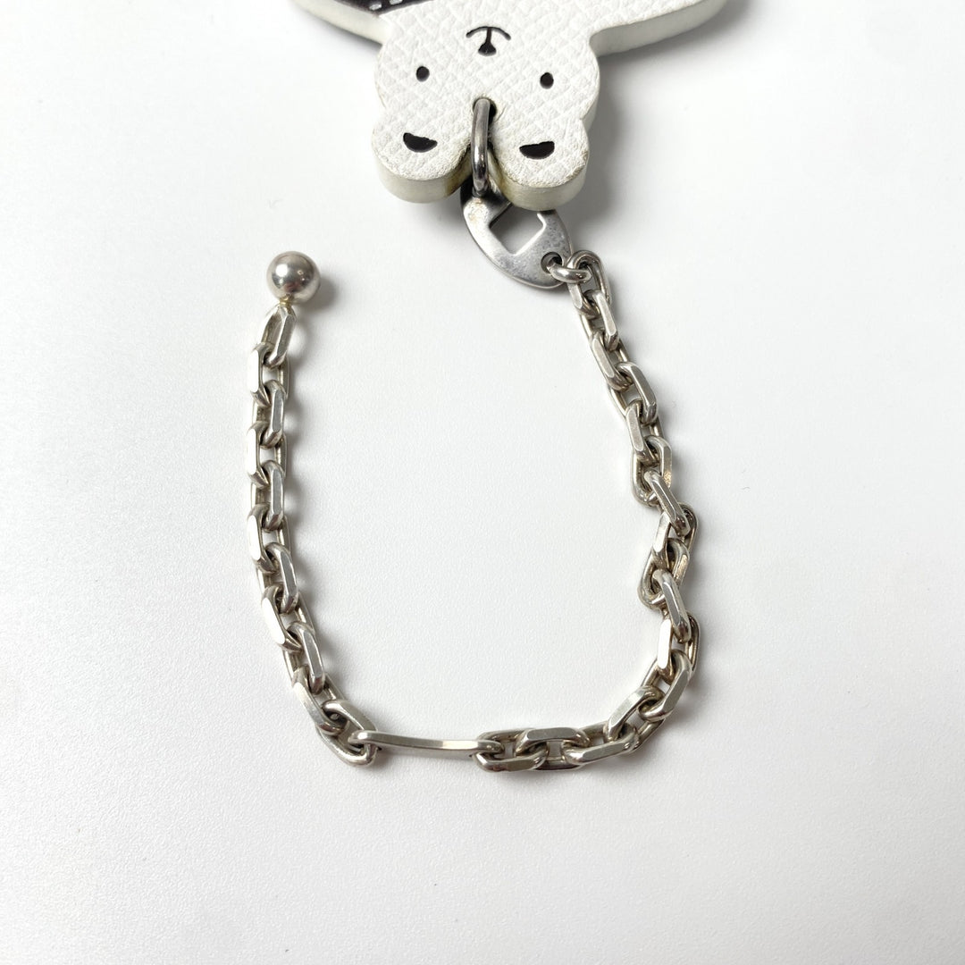 エルメス HERMES レディース クマ チャーム エプソン ホワイト 渋谷 西武 2008