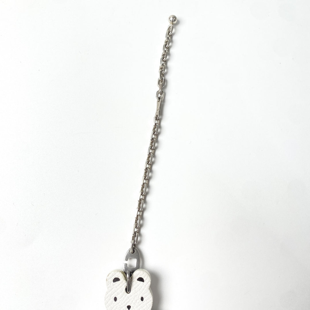 エルメス HERMES レディース クマ チャーム エプソン ホワイト 渋谷 西武 2008