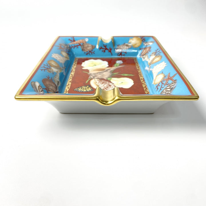 未使用 エルメス HERMES シェルフラワーズモナーク 灰皿 アッシュトレイ