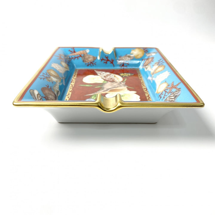 未使用 エルメス HERMES シェルフラワーズモナーク 灰皿 アッシュトレイ