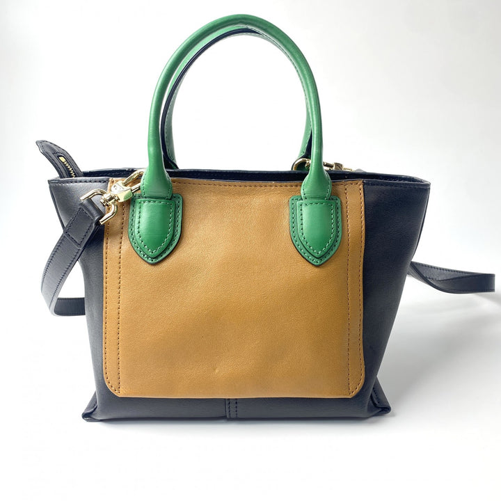 ロンシャン Longchanp レディース メールボックス トリコロール 2way ハンドバッグ ショルダーバッグ 斜めがけ クロスボディ