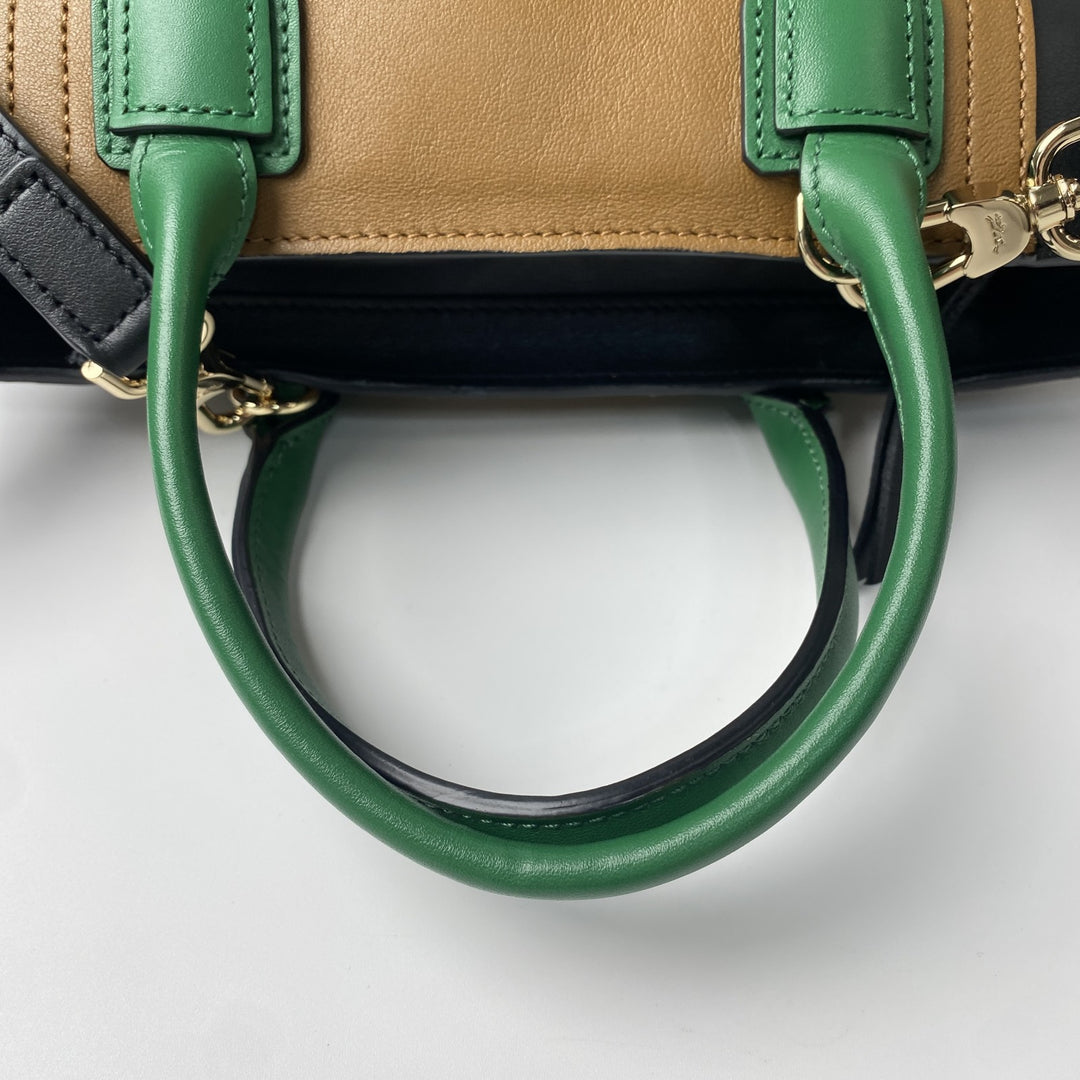 ロンシャン Longchanp レディース メールボックス トリコロール 2way ハンドバッグ ショルダーバッグ 斜めがけ クロスボディ