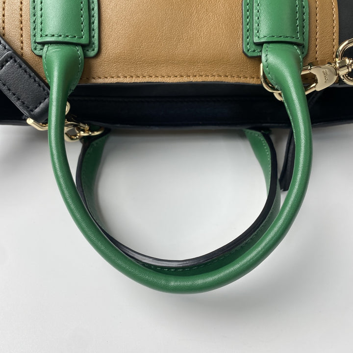 ロンシャン Longchanp レディース メールボックス トリコロール 2way ハンドバッグ ショルダーバッグ 斜めがけ クロスボディ