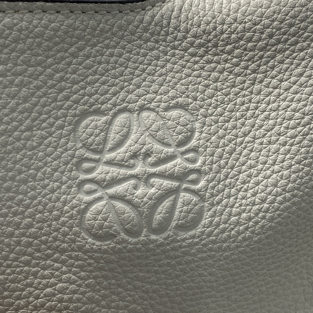 美品 ロエベ LOEWE レディース バイカラー レザー ショルダーバッグ トートバッグ 肩がけ