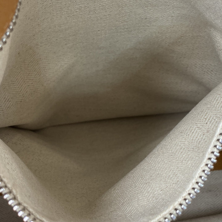 美品 ロエベ LOEWE レディース バイカラー レザー ショルダーバッグ トートバッグ 肩がけ