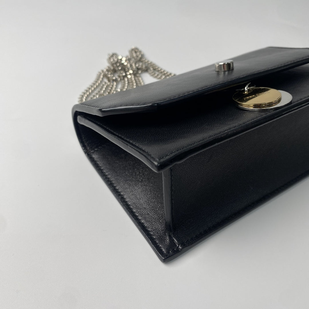 ジミーチュウ JIMMY CHOO レディース ミニ チェーン ショルダーバッグ 斜めがけ クロスボディ