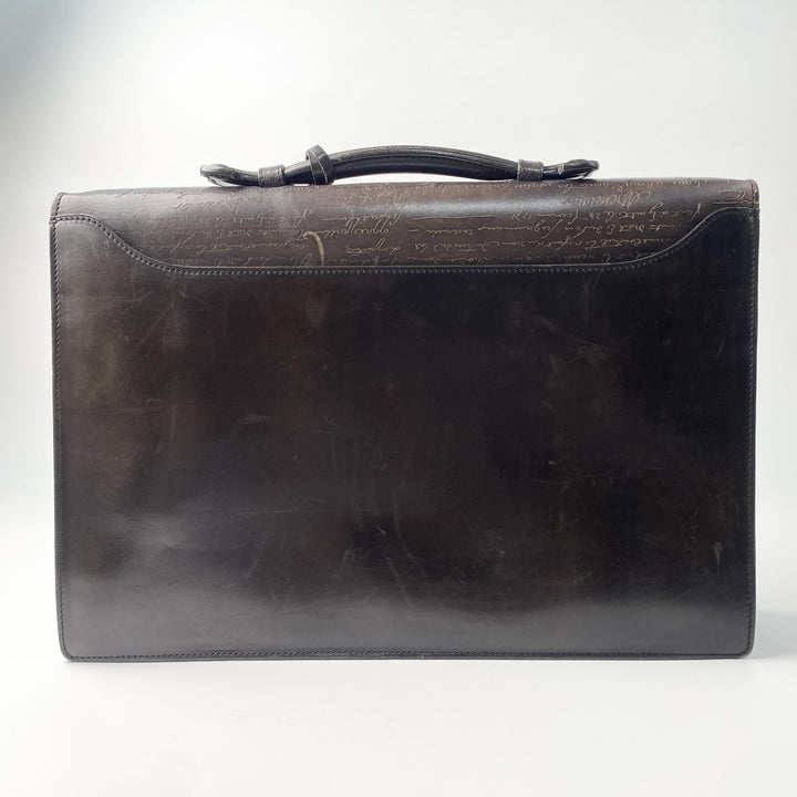 ベルルッティ Berluti メンズ グランド エクリトワール スクリット ブリーフケース オルガ期 ビジネスバッグ