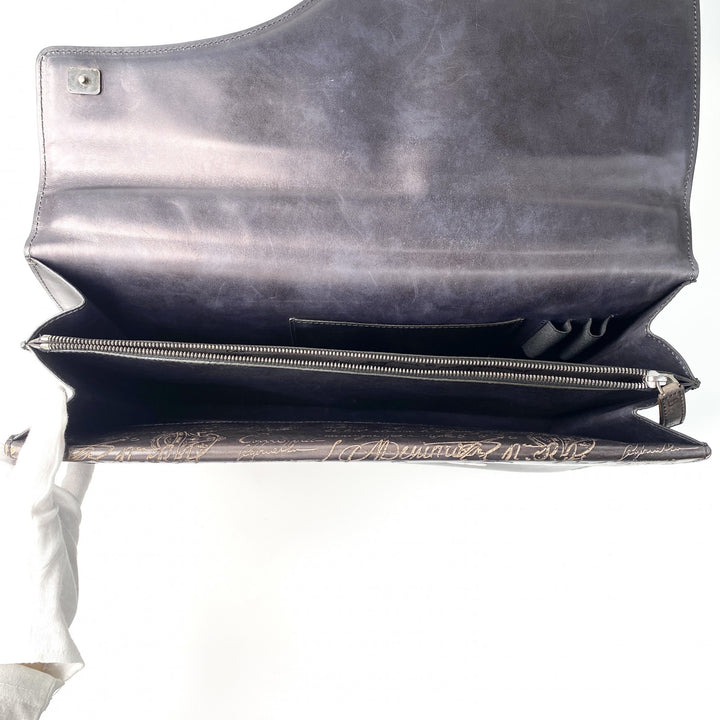 ベルルッティ Berluti メンズ グランド エクリトワール スクリット ブリーフケース オルガ期 ビジネスバッグ