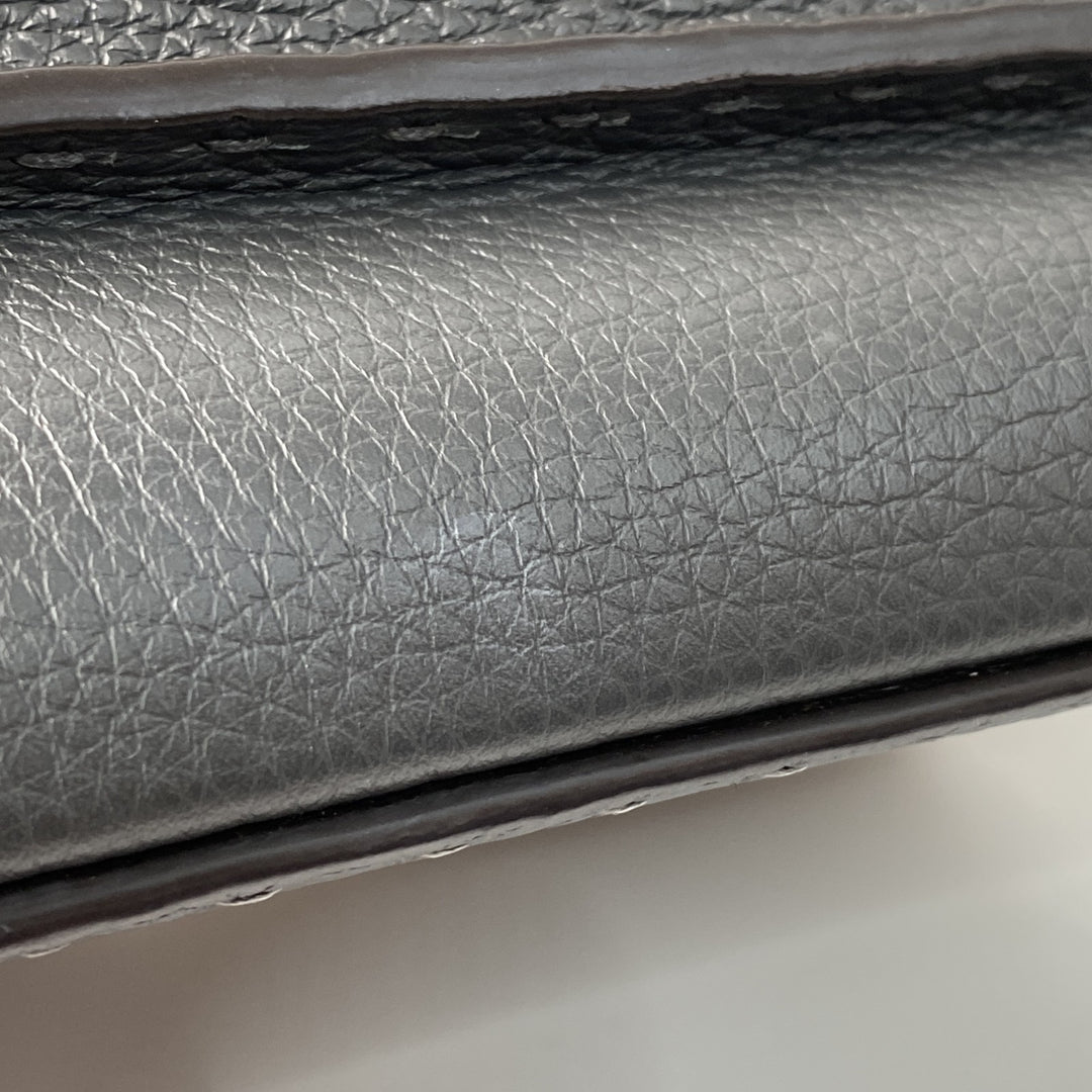 美品 フェンディ FENDI レディース ピーカブー セレリア 8BN327 アイシーユー スモール ハンドバッグ ショルダーバッグ 斜めがけ クロスボディ