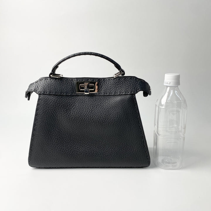 美品 フェンディ FENDI レディース ピーカブー セレリア 8BN327 アイシーユー スモール ハンドバッグ ショルダーバッグ 斜めがけ クロスボディ