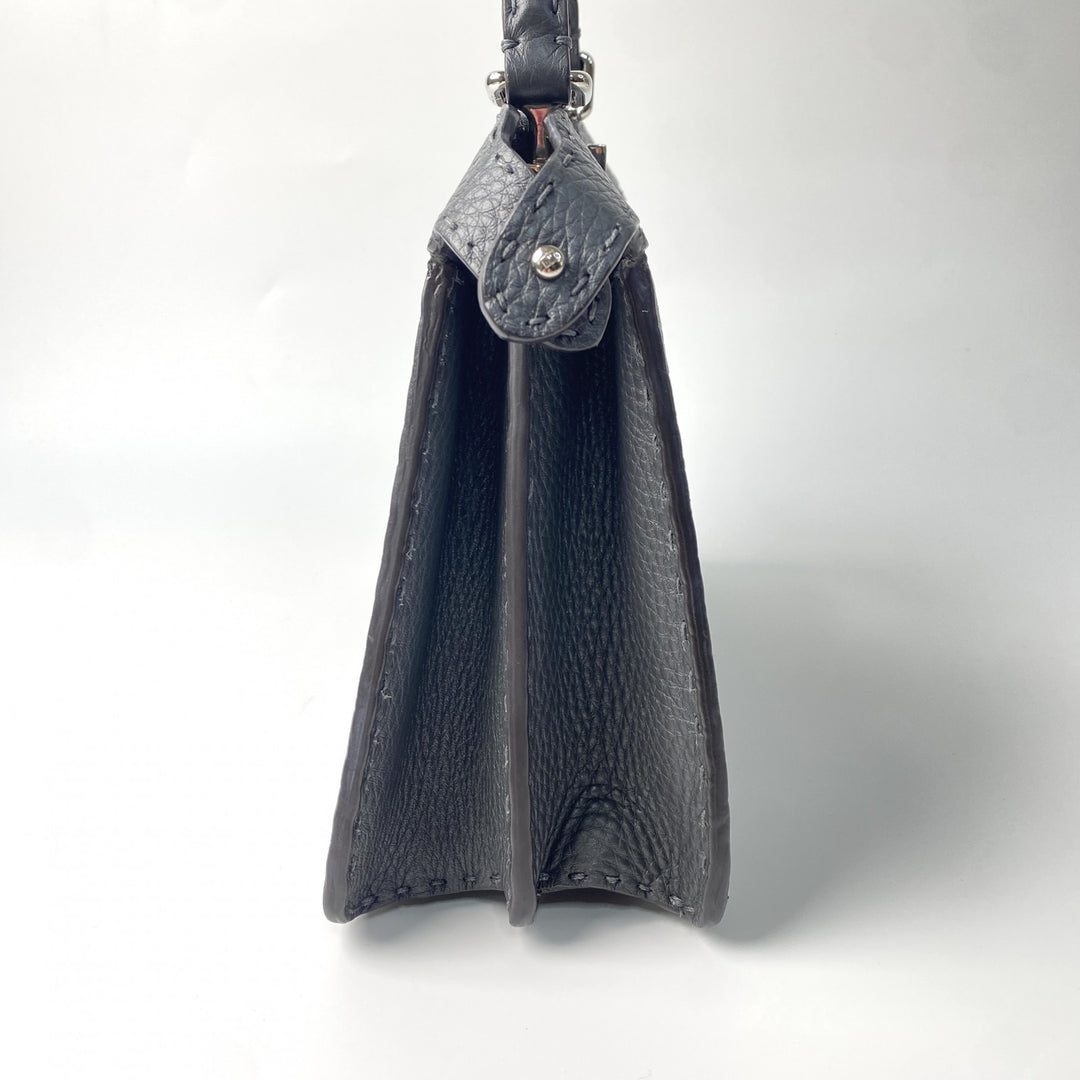 美品 フェンディ FENDI レディース ピーカブー セレリア 8BN327 アイシーユー スモール ハンドバッグ ショルダーバッグ 斜めがけ クロスボディ