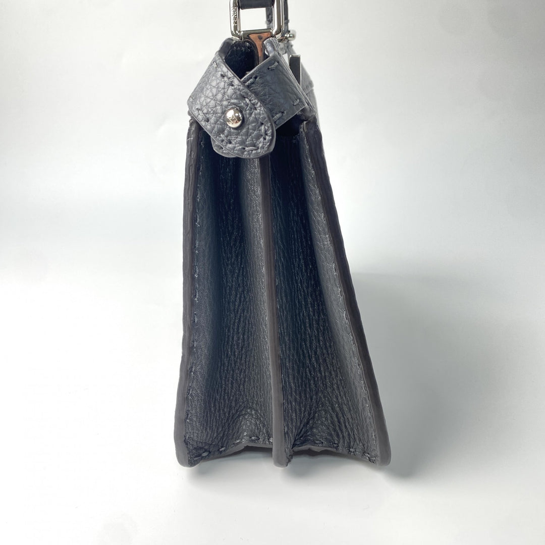 美品 フェンディ FENDI レディース ピーカブー セレリア 8BN327 アイシーユー スモール ハンドバッグ ショルダーバッグ 斜めがけ クロスボディ