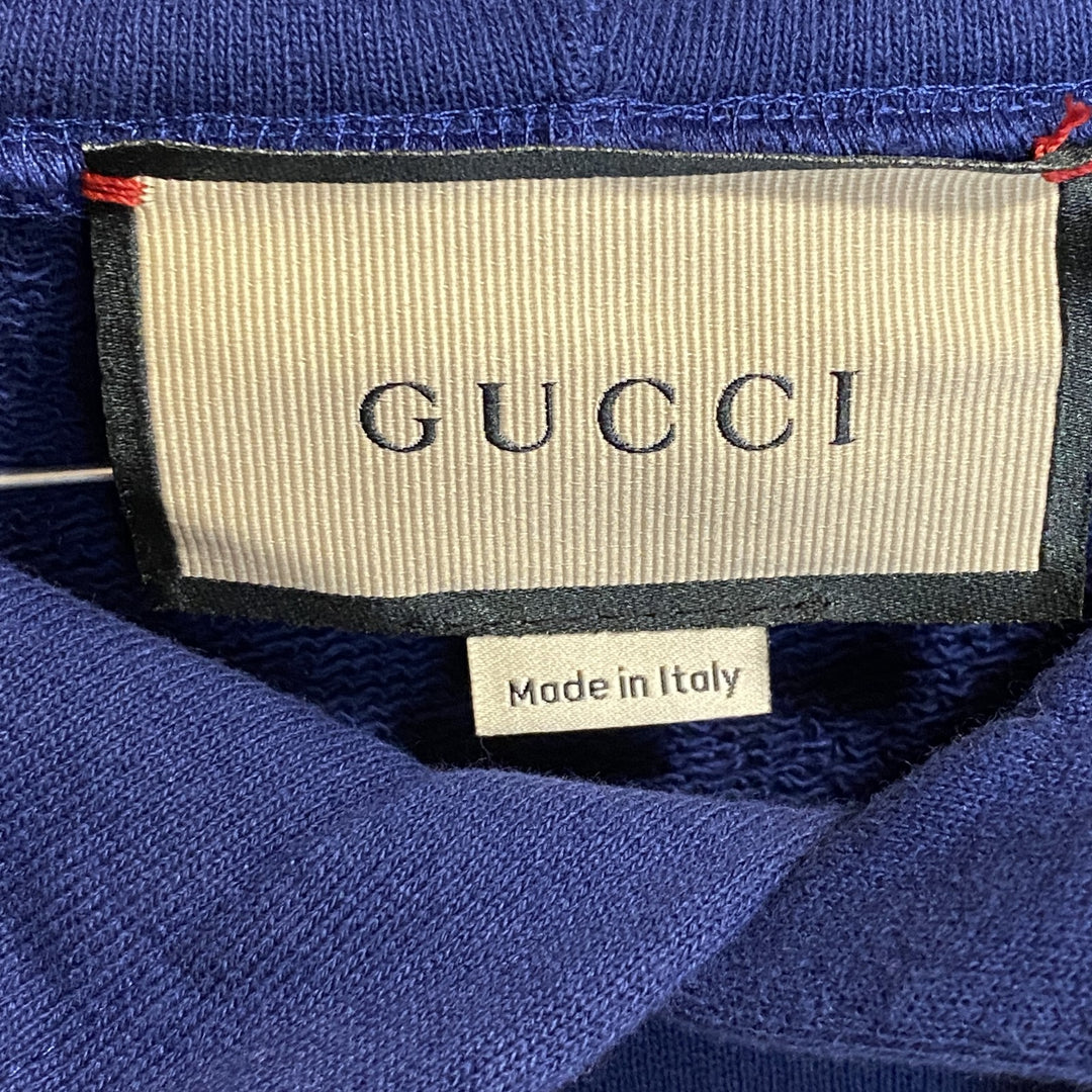 美品 グッチ GUCCI メンズ 646953 パーカー GGマーク XL ビッグサイズ