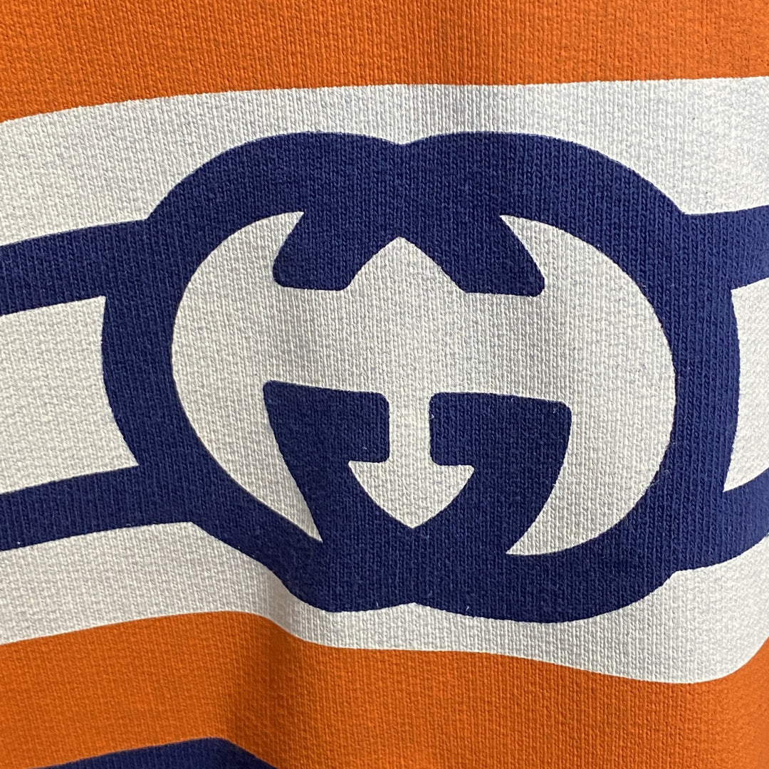 美品 グッチ GUCCI メンズ 646953 パーカー GGマーク XL ビッグサイズ