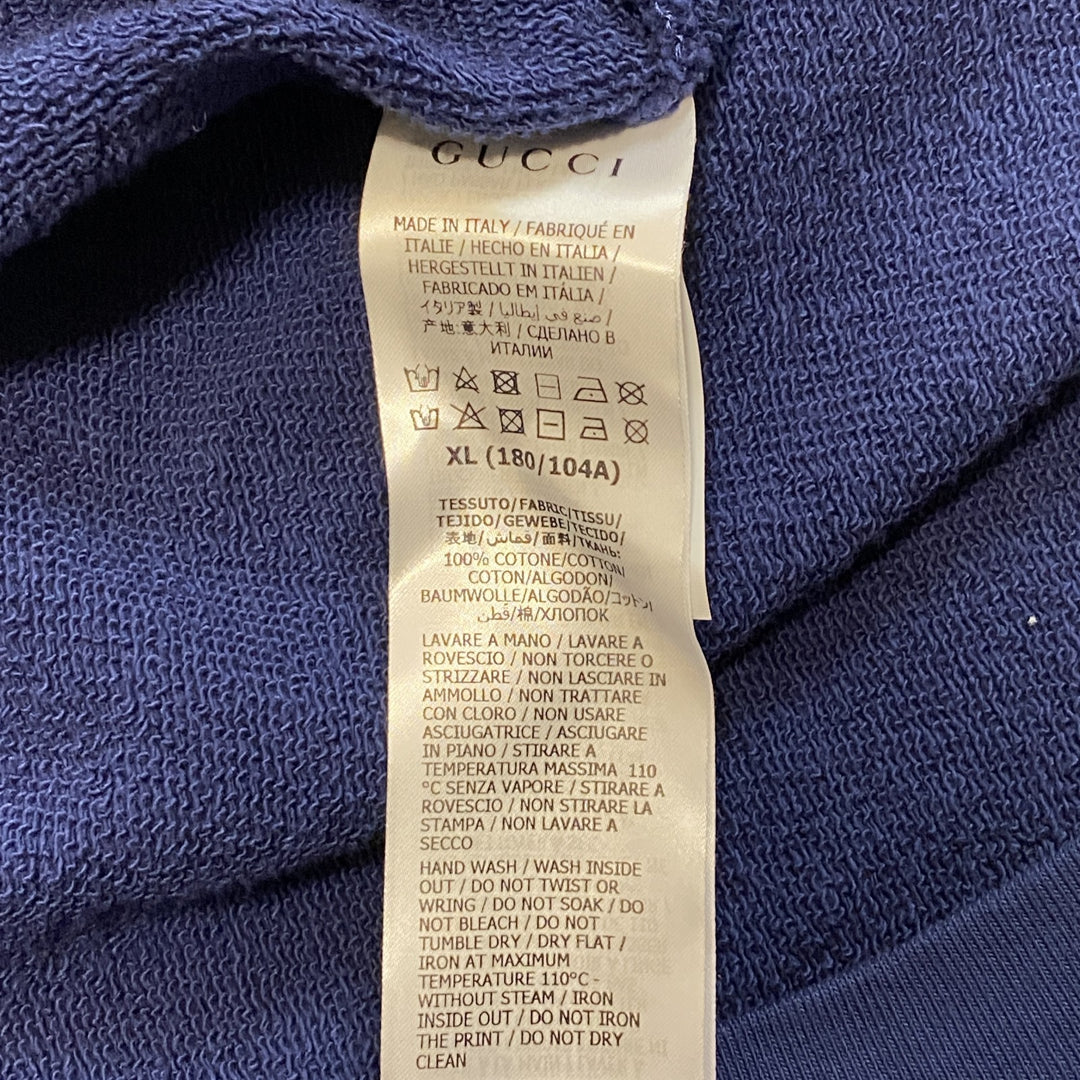 美品 グッチ GUCCI メンズ 646953 パーカー GGマーク XL ビッグサイズ