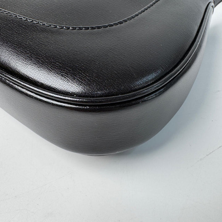 グッチ GUCCI ジャッキー 1961 レザー 2way ショルダーバッグ ハンドバッグ ブラック 636709 斜めがけ クロスボディ レディース