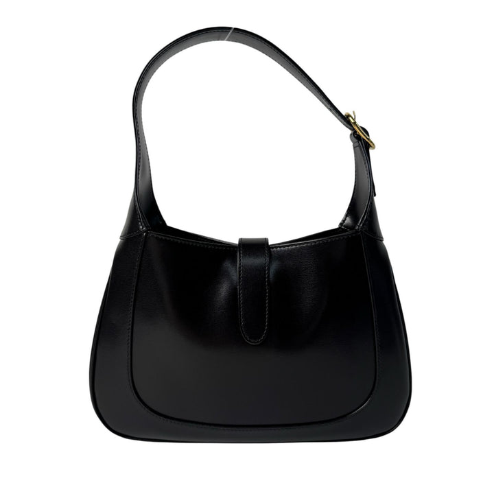 グッチ GUCCI ジャッキー 1961 レザー 2way ショルダーバッグ ハンドバッグ ブラック 636709 斜めがけ クロスボディ レディース